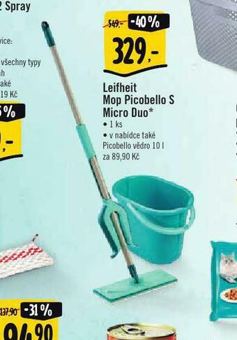 Albert Leifheit mop picobello s micro duo nabídka