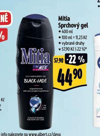Albert Mitia sprchový gel nabídka