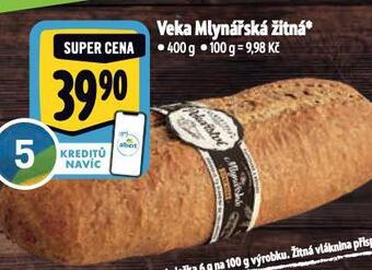 Albert Veka mlynářská žitná nabídka