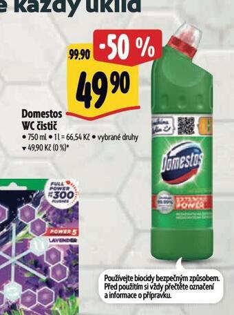 Albert Domestos wc čistič nabídka