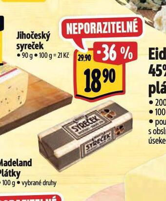 Albert Jihočeský syreček nabídka