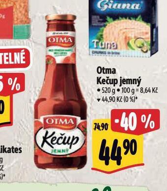 Albert Otma kečup nabídka