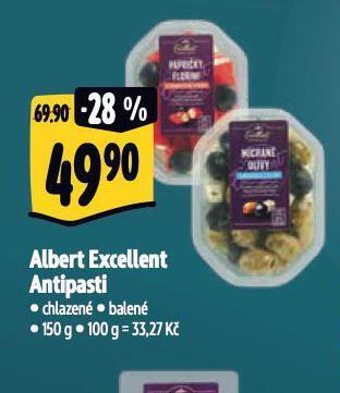 Albert Antipasti nabídka