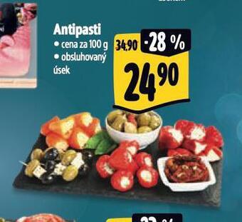 Albert Antipasti nabídka