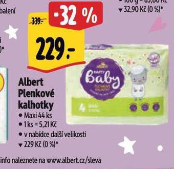 Albert Plenkové kalhotky nabídka