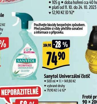 Albert Sanytol univerzální čistič nabídka