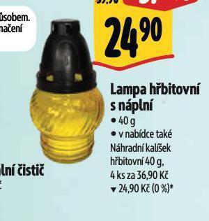 Albert Lampa hřbitovní nabídka