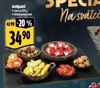 Albert Antipasti nabídka