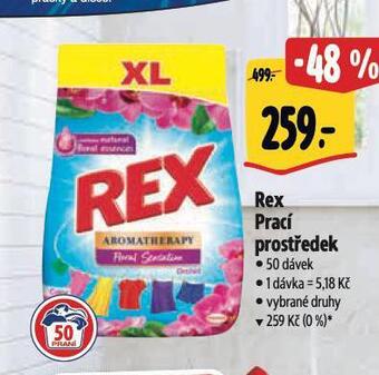 Albert Rex prací prostředek nabídka