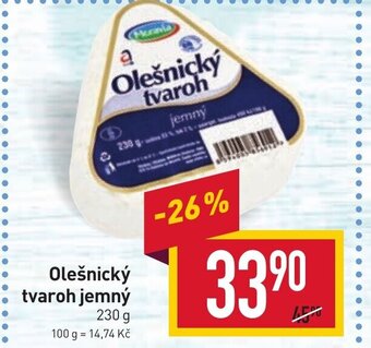 Billa Olešnický tvaroh jemný nabídka