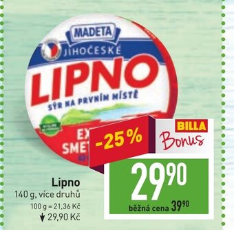 Billa Lipno nabídka