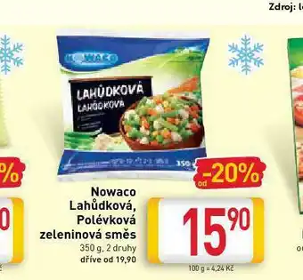 Billa Nowaco lahůdková zeleninová směs nabídka