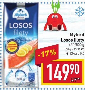 Billa Mylord Losos filety nabídka