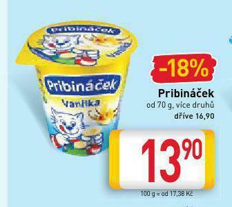 Billa Pribináček nabídka