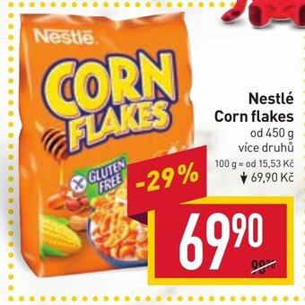 Billa Nestlé Corn flakes nabídka