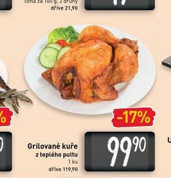 Billa Grilované kuře nabídka