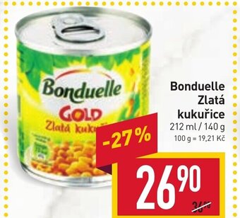 Billa Bonduelle Zlatá kukuřice nabídka