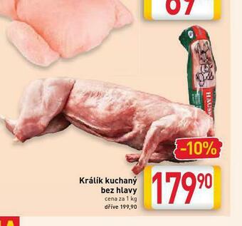 Billa Králík kuchaný nabídka