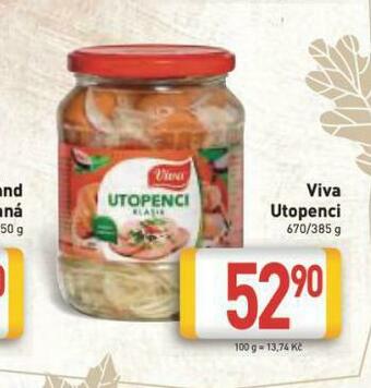 Billa Viva utopenci nabídka