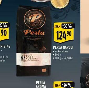 Albert Perla napoli zrnková káva nabídka