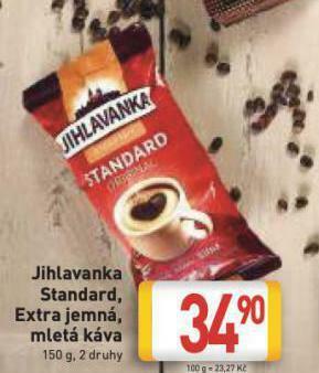 Billa Káva jihlavanka nabídka