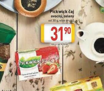 Billa Pickwick čaj nabídka