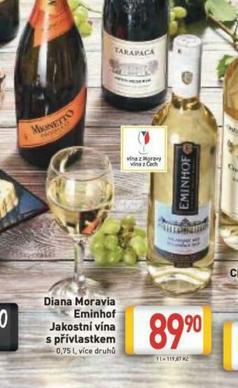 Billa Diana moravia eminhof nabídka