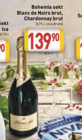 Billa Bohemia sekt nabídka