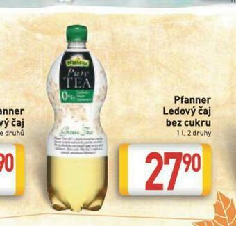 Billa Pfanner ledový čaj nabídka