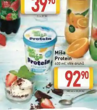 Billa Míša protein nabídka