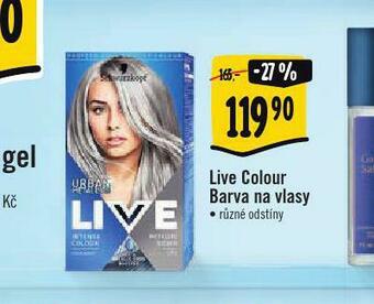 Albert Live colour barva na vlasy nabídka