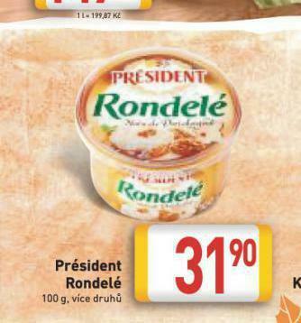 Billa Président rondelé nabídka