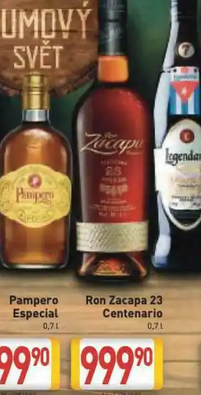 Billa Ron zacapa 23 centenario nabídka