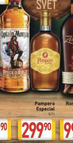 Billa Pampero especial nabídka