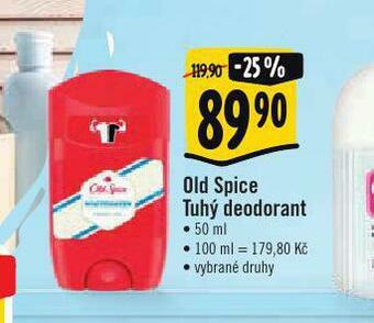 Albert Old spice tuhý deodorant nabídka