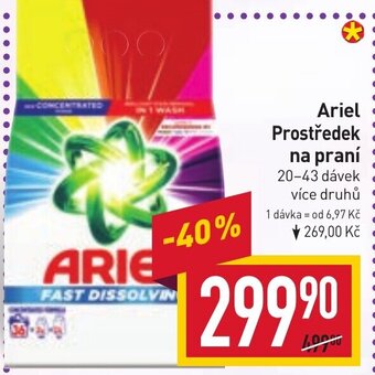 Billa Ariel Prostředek na praní nabídka