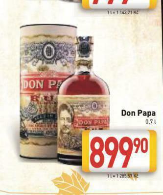 Billa Don papa nabídka