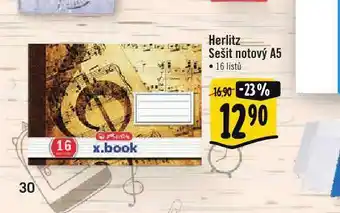 Albert Sešit notový a5 nabídka
