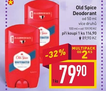 Billa Old Spice Deodorant nabídka