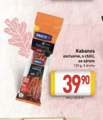 Billa Kabanos nabídka
