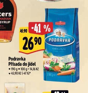 Albert Přísada do jídel podravka nabídka