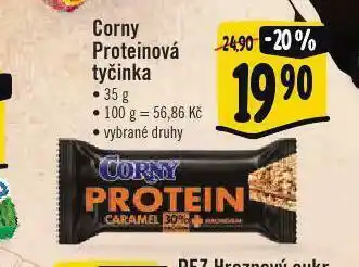 Albert Corny proteinová tyčinka nabídka