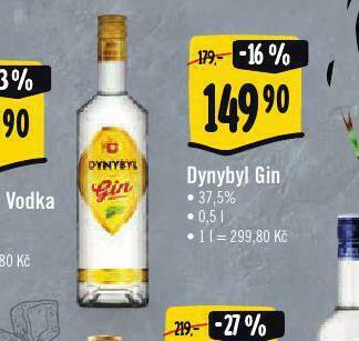Albert Dynybyl gin nabídka