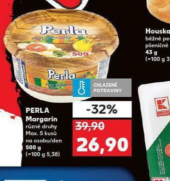 Kaufland Perla margarín nabídka