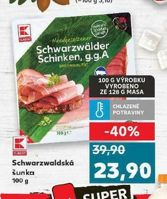 Kaufland Schwarzwaldská šunka nabídka