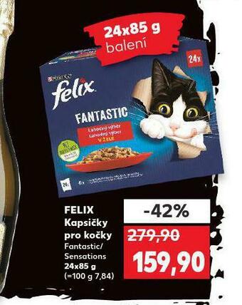 Kaufland Felix kapsičky pro kočky nabídka