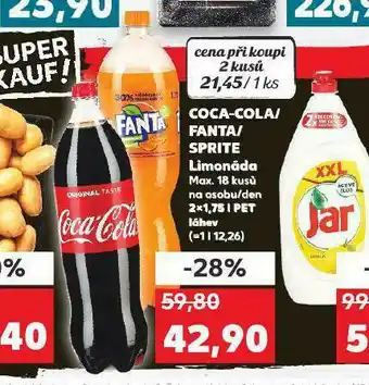 Kaufland Fanta 1,75l nabídka