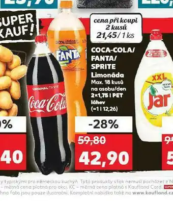 Kaufland Sprite 1,75l nabídka