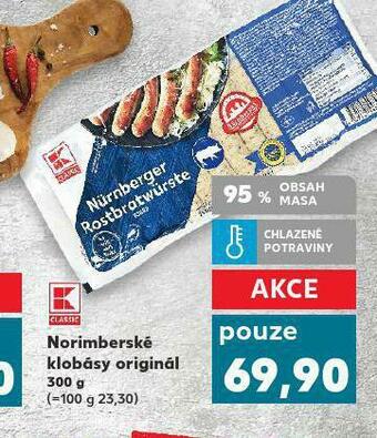 Norimberské klobásy originál