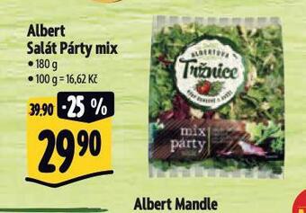 Albert Salát párty mix nabídka